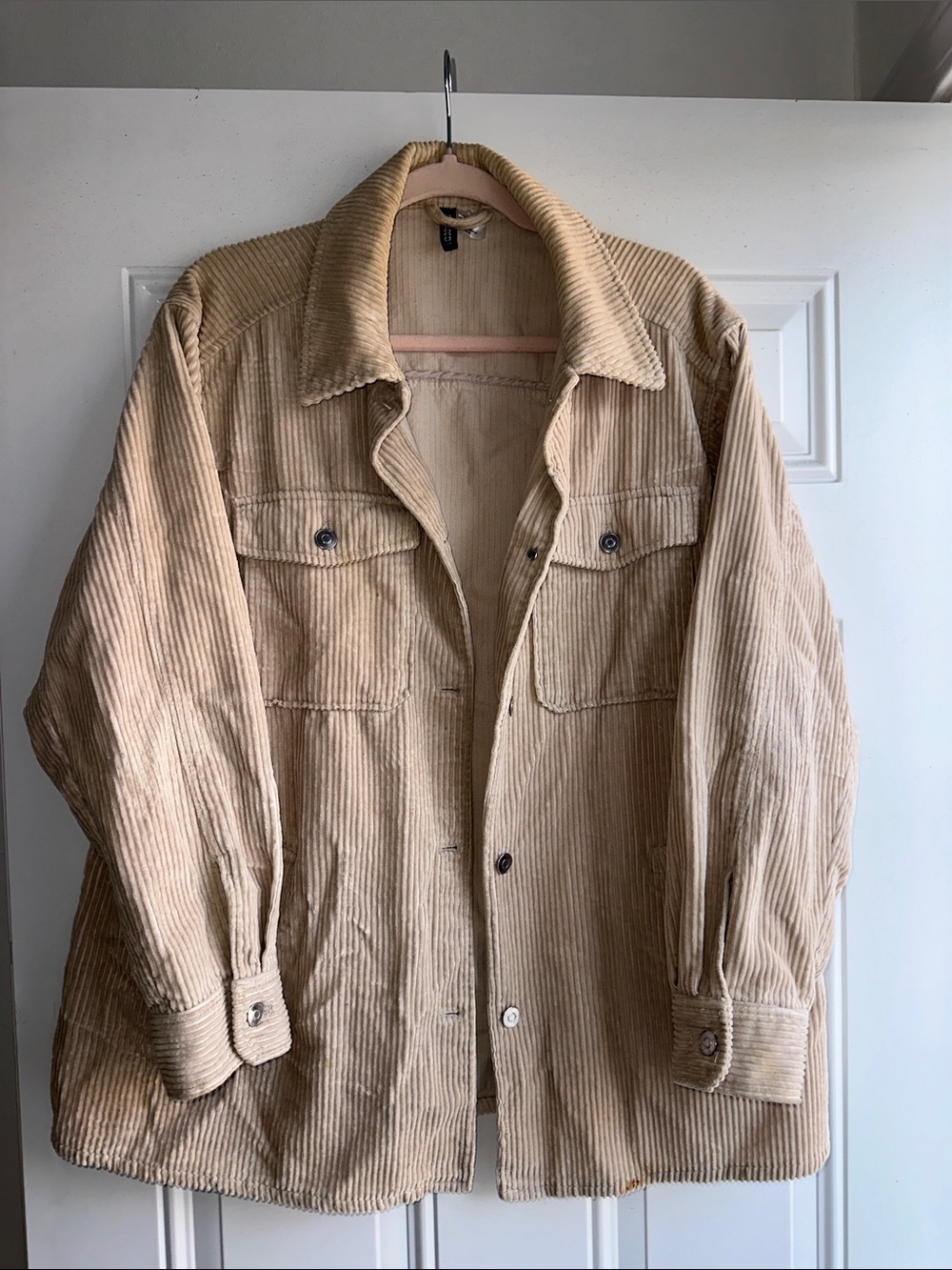 Divided Beige Corduroy Jacket
